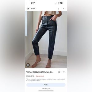 Aritzia, Wilfred Rebel Pants